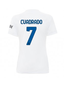 Inter Milan Juan Cuadrado #7 Replika Borta Kläder Dam 2023-24 Kortärmad
